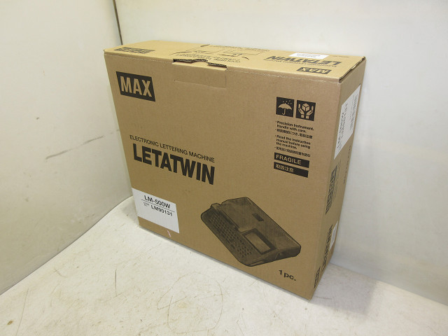 MAX　レタツイン　LM-500W　チューブマーカー　ケーブルマーキングの画像