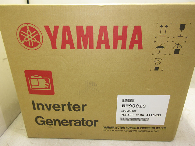 YAMAHA　ヤマハ　防音型　インバータ発電機　EF900IS高価買取店大阪アシスト