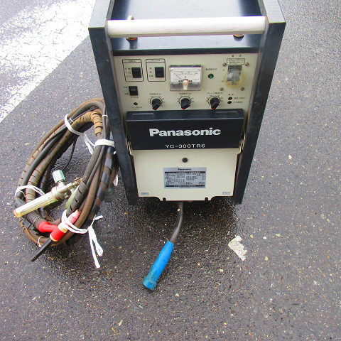 Panasonic　インバータ制御直流TIG溶接用電源　YC-300TR6　高価買取いたしました。